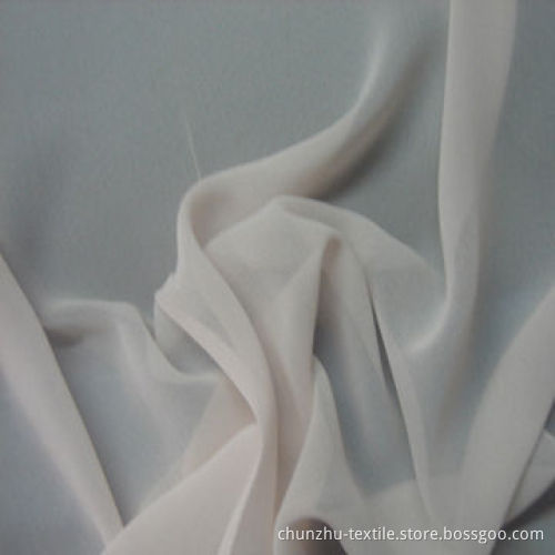 Silk-like chiffon fabric, solid dyeing
